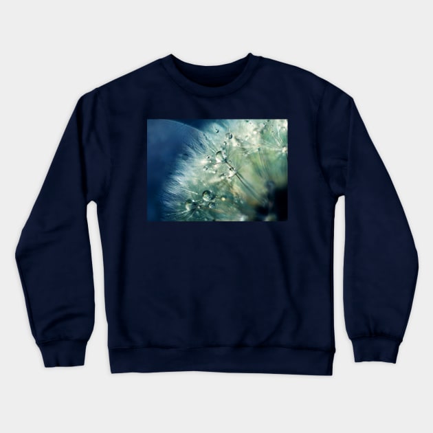 Dandelion Drama Crewneck Sweatshirt by micklyn